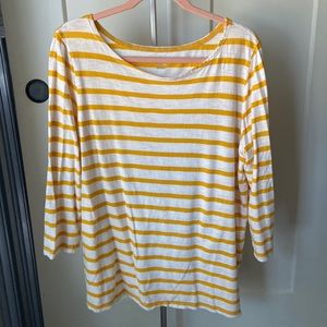 Old Navy, XL, Yellow & White